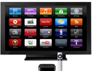 Медиаплеер Apple TV A1469 (Wi-Fi) меню главный экран